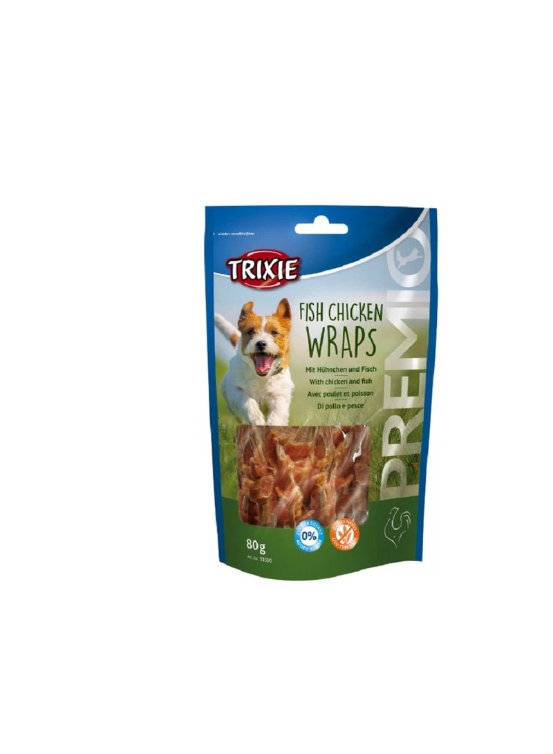 تريكسي بريميو سمك دجاج راب الكلب - Image 3