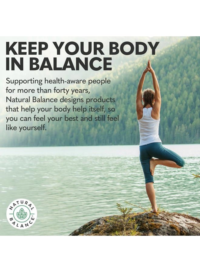 Natural Balance المخيم السعيد - مكمل دعم المزاج الجيد - كبسولات جوتو كولا، زهرة العاطفة، وكافا كافا - ضمان 60 يوم (120 حبة) - Image 5