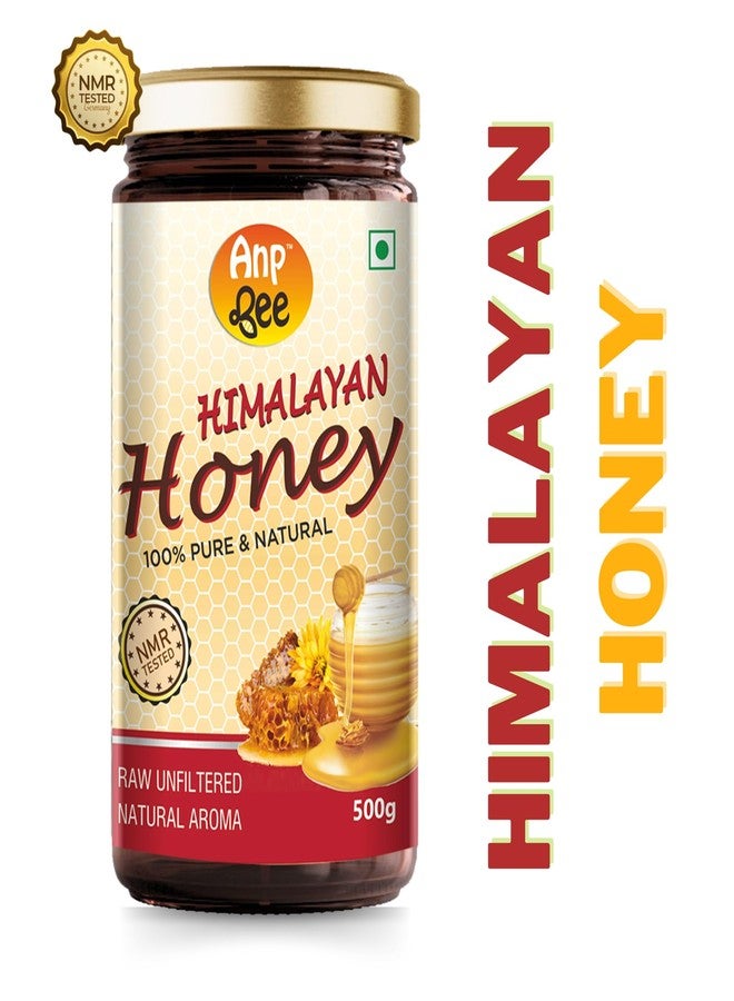 ANP BEE TM ANP BEE Raw Himalayan Honey 500gm, Pure NMR Tested Unprocessed Natural Original Multiflora Honey, No Added Sugar, Helps in Curing Cough & Cold, Pack of 2 - Image 5