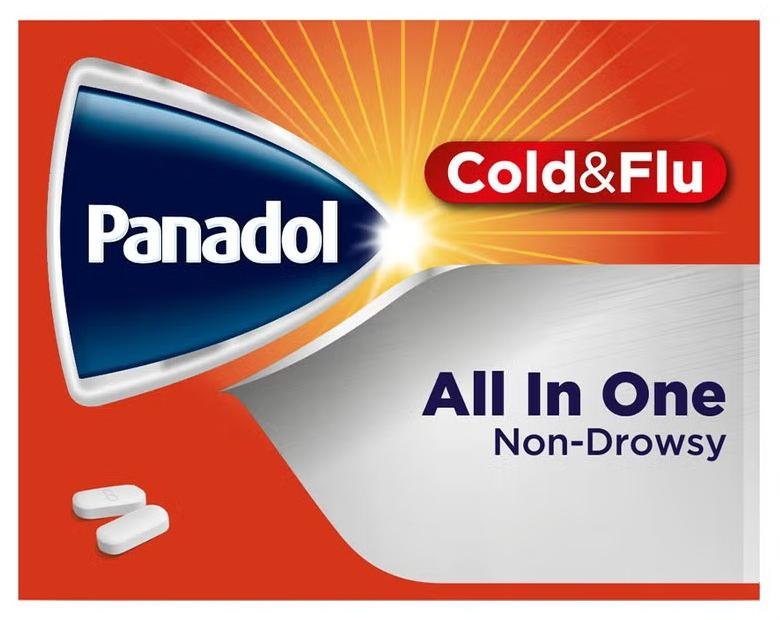 Panadol Cold And Flu All In One Tablet 24S - Image 1