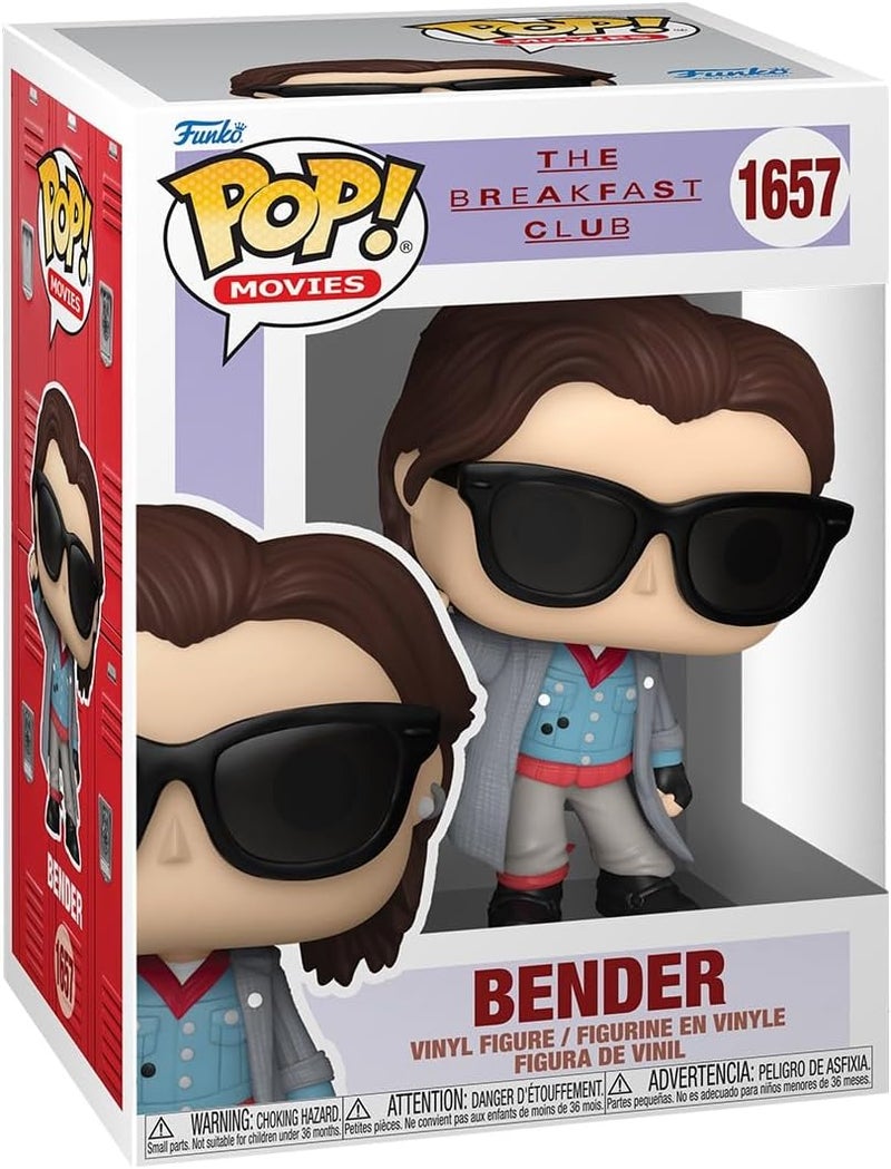 Funko Pop Movies The Breakfast Club  Bender  Collectable Vinyl Figure  Gift Idea  Official Merchandise  Toys for Kids  Adults  Comedy Fans  Model Figure for Collectors and Display - Image 1