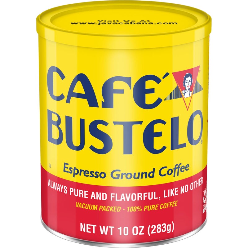 Café Bustelo Espresso Dark Roast Ground Coffee, 10 Ounces - Image 1