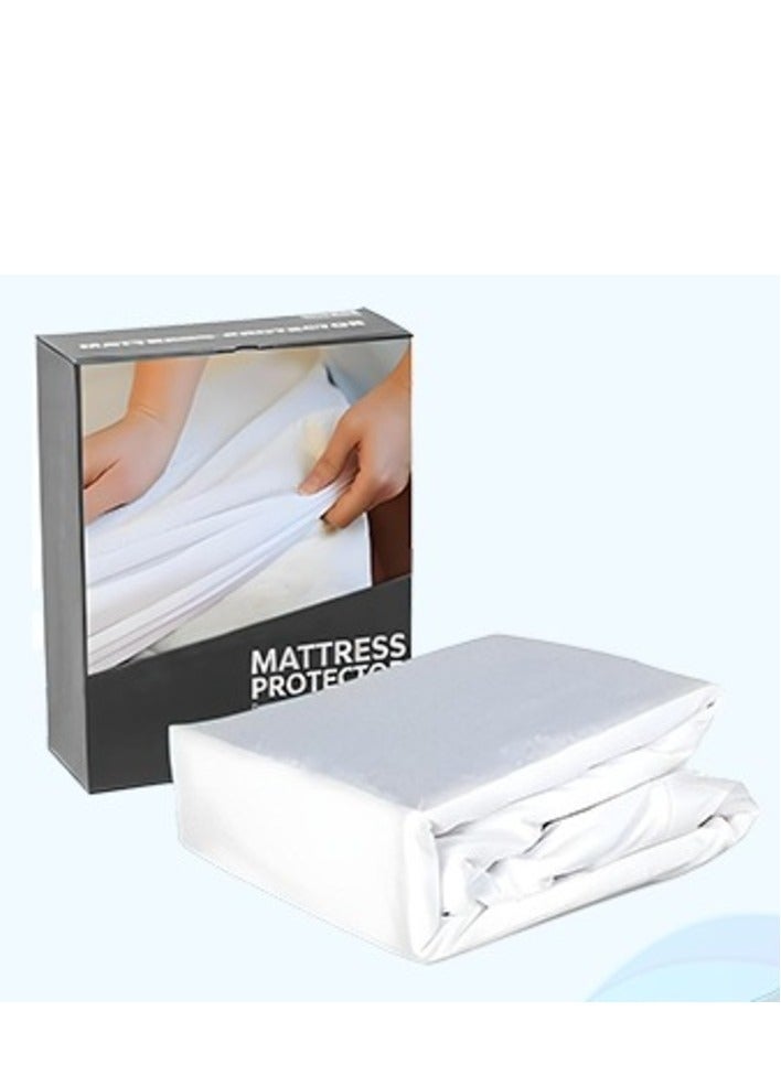 سليب لاند بكج ( لباد فندقي مقاس 200×120 سم ارتفاع 14 سم + واقي مرتبة مقاس 200×120 سم + طقم واقي مخدة ) - Image 4