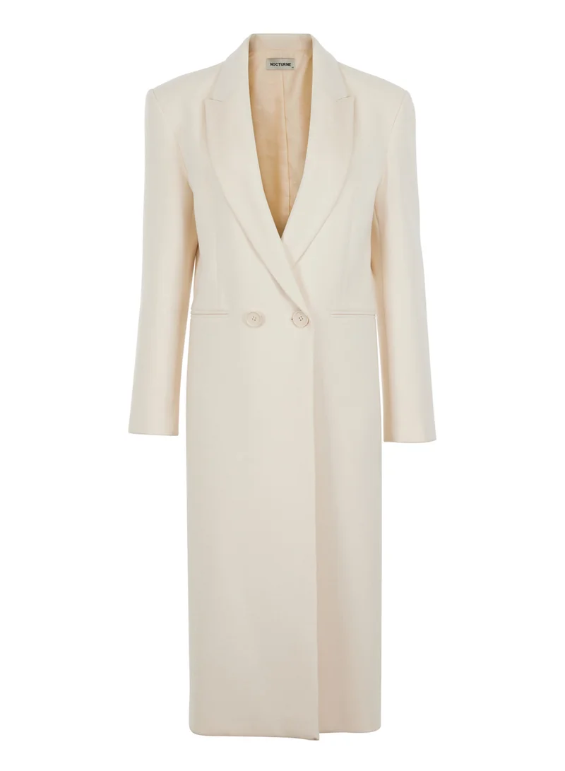 نوكتورن Double Breasted Masculine Coat