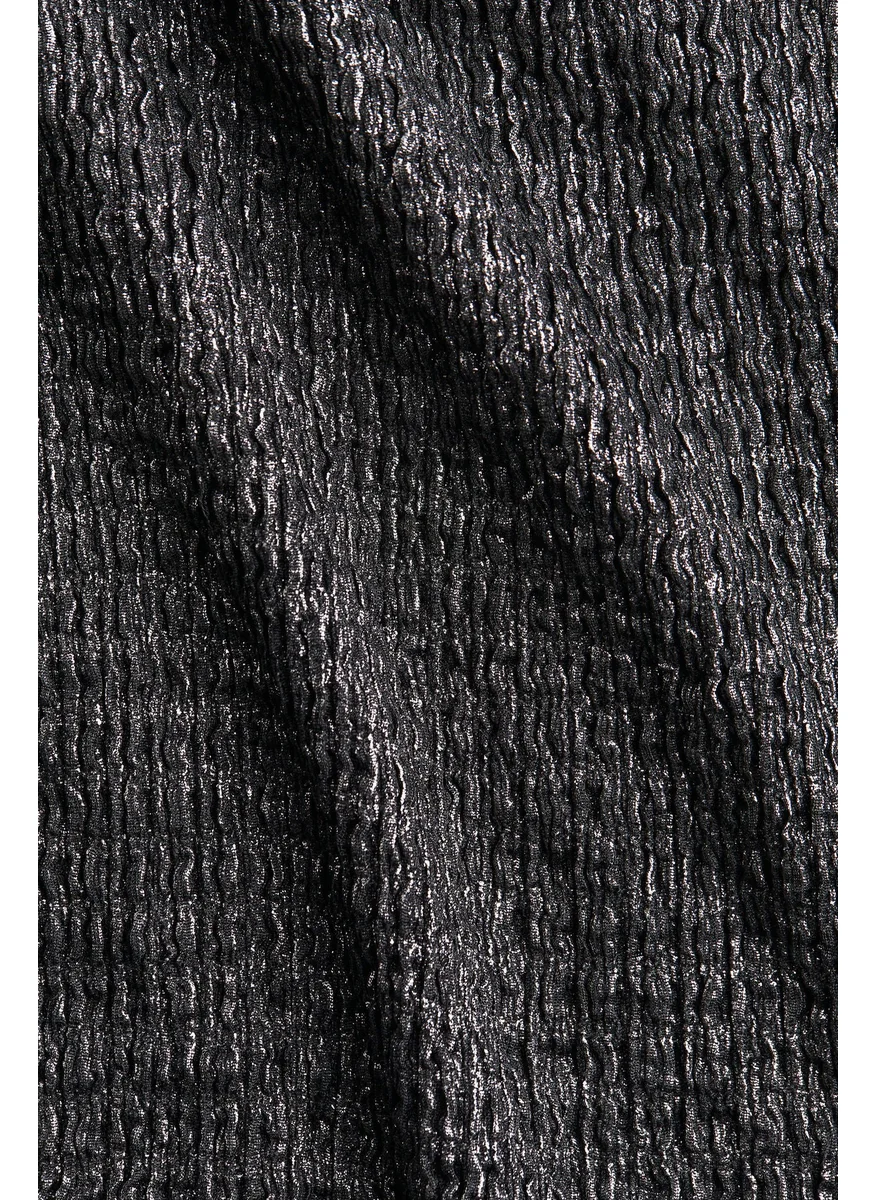 H&M Smocked One-Shoulder Top