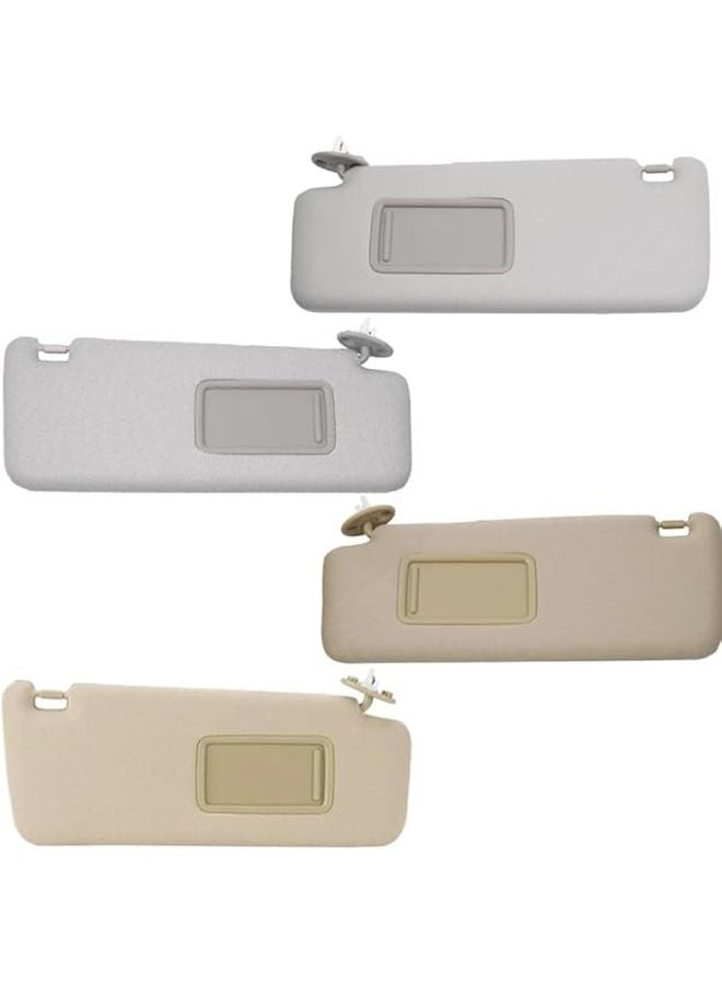 Beige Right Side Sun Visor With Light For Toyota 4Runner 2010 2023 - Image 4