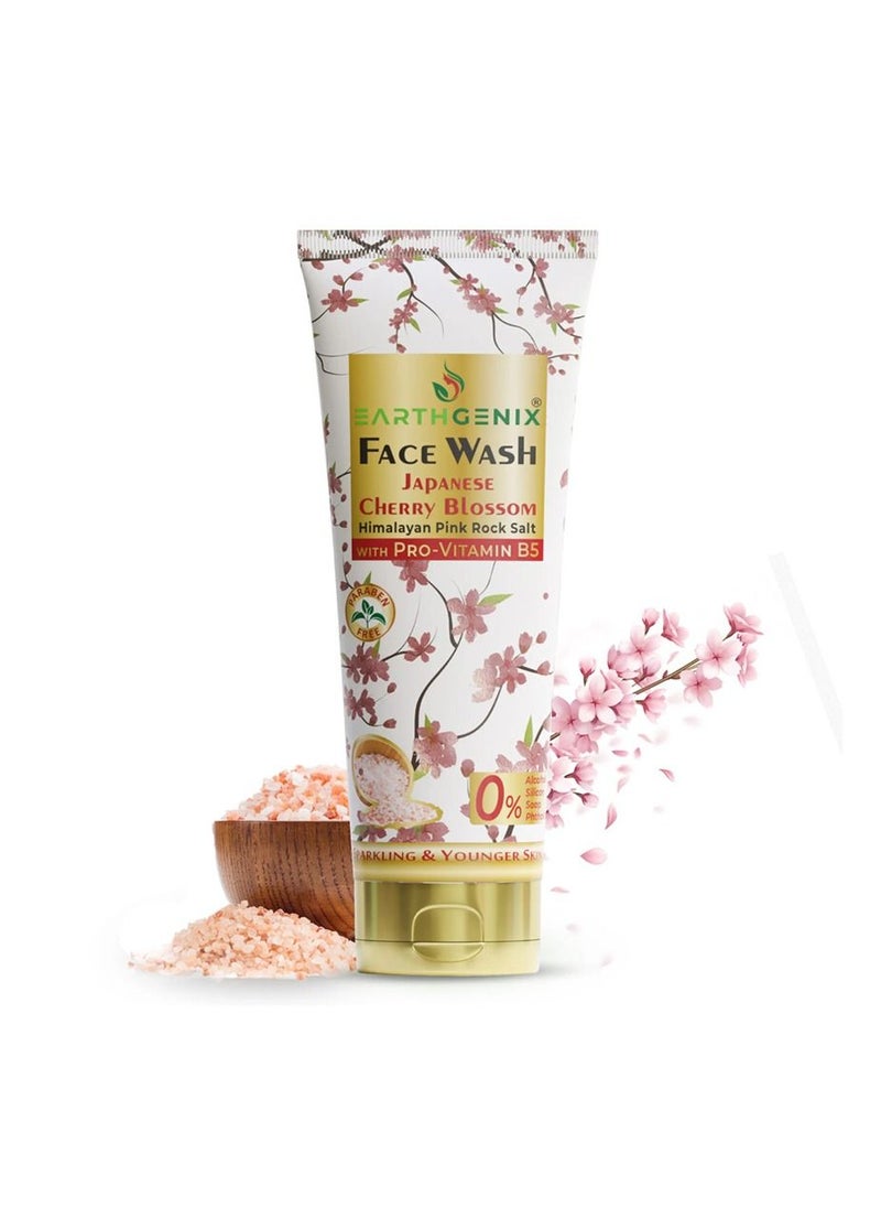 Earthgenix Earthgenix Japanese Cherry Blossom Face wash 100Ml 