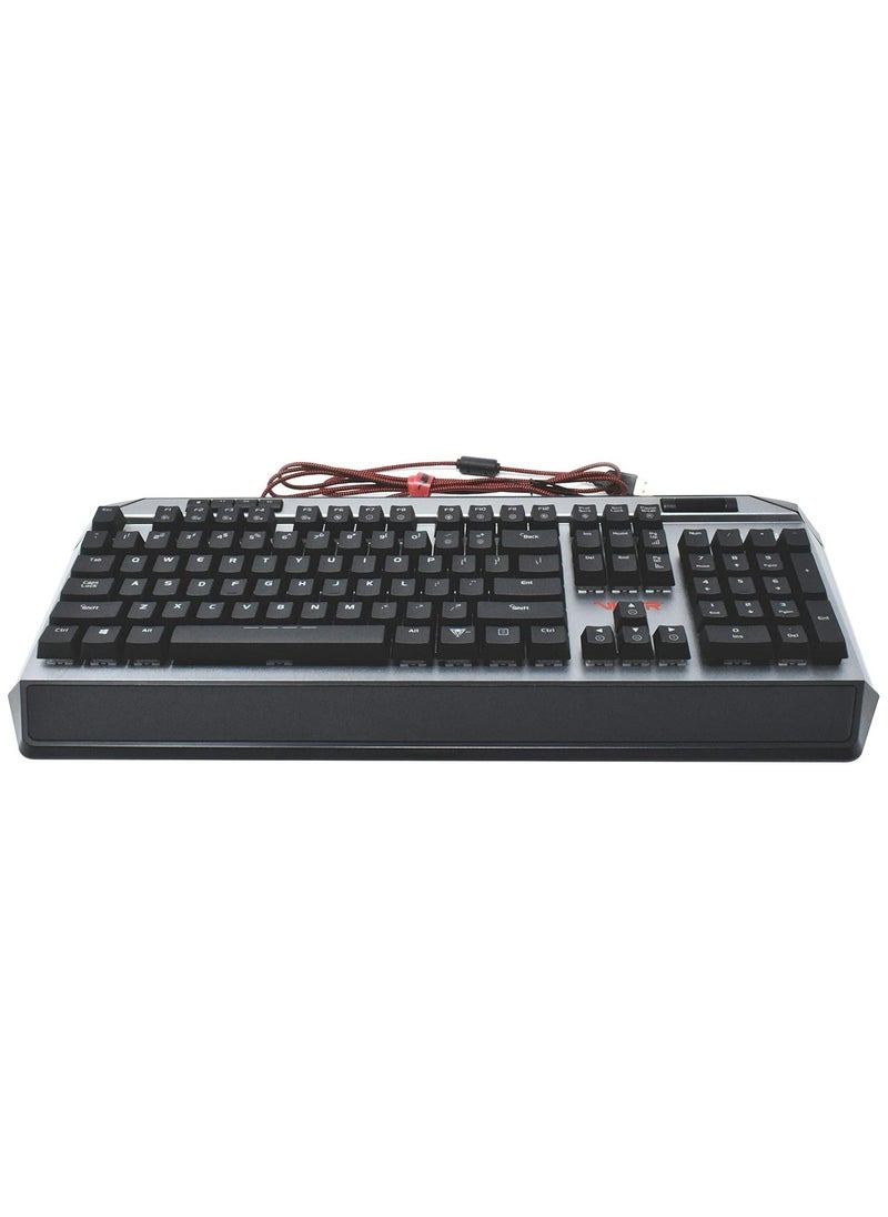 PATRIOT - Patriot Viper Gaming V765 Mechanical RGB Illuminated Gaming Keyboard w/ Media Controls - Kailh Box Switches, 104-Standard Keys, Removable Magnetic Palm Rest - Image 1