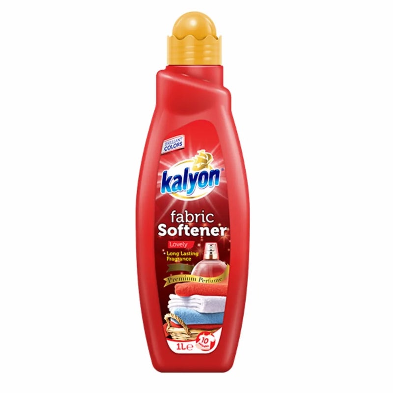 Kalyon Lovely Scented Fabric Softener For Long Lasting Fragrance- 1Ltr