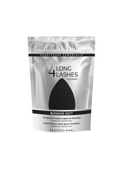 Long 4 Lashes black makeup sponge 