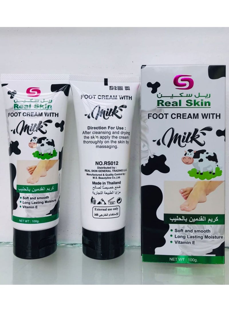 Real Skin Milk Foot Cream 100g