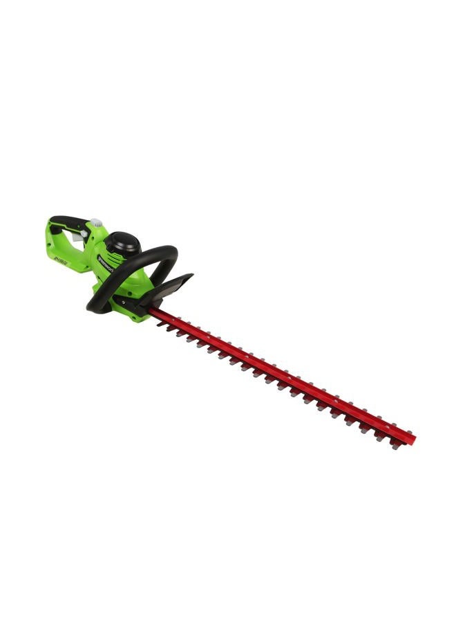 Greenworks 24V 22" Cordless Laser Cut Hedge Trimmer, Tool Only - Image 1
