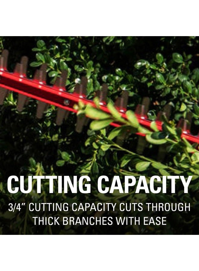 Greenworks 24V 22" Cordless Laser Cut Hedge Trimmer, Tool Only - Image 5