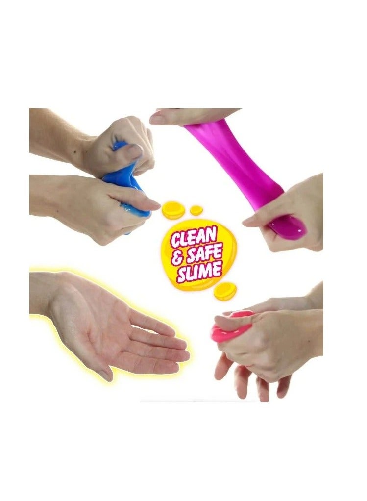 CRAZE Magic Slime Foilbag Slime for Children, in Bag, 100ml, Slime Set with Glitter Surprise, 2piece Assorted Color - Image 4