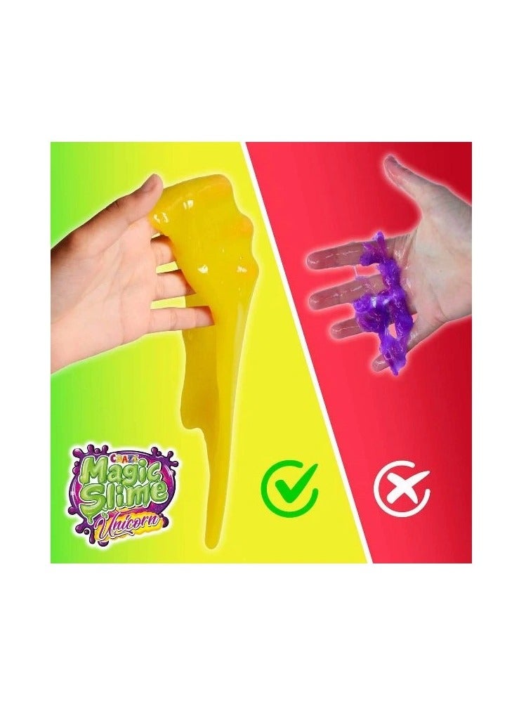 CRAZE Magic Slime Foilbag Slime for Children, in Bag, 100ml, Slime Set with Glitter Surprise, 2piece Assorted Color - Image 5