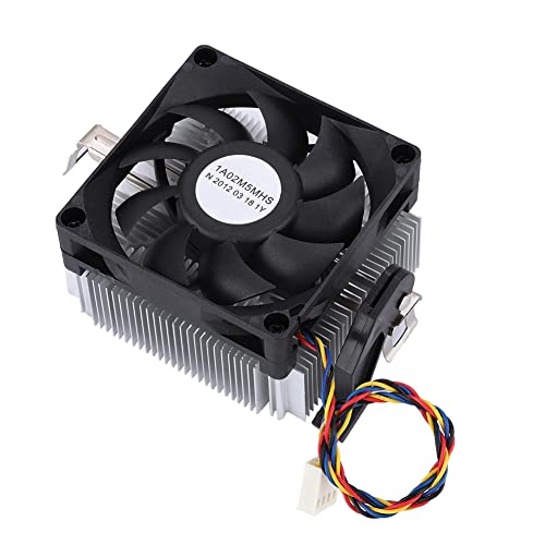 Vbestlife 12V CPU Cooling Fan, Extruded Aluminum Heatsink CPU Cooler Hydraulic Bearing 2200RPM High Speed 7015 Silent Fan for - Image 1