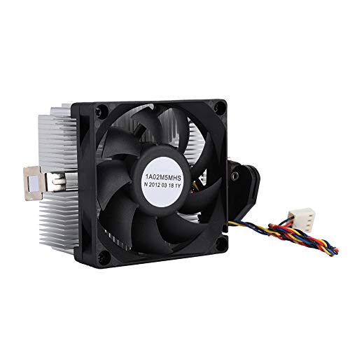 Vbestlife 12V CPU Cooling Fan, Extruded Aluminum Heatsink CPU Cooler Hydraulic Bearing 2200RPM High Speed 7015 Silent Fan for - Image 3