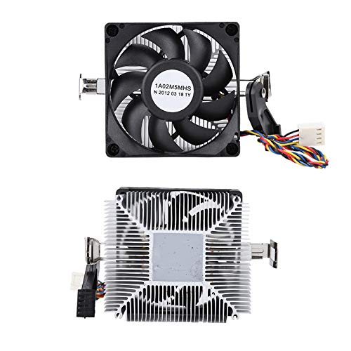 Vbestlife 12V CPU Cooling Fan, Extruded Aluminum Heatsink CPU Cooler Hydraulic Bearing 2200RPM High Speed 7015 Silent Fan for - Image 4