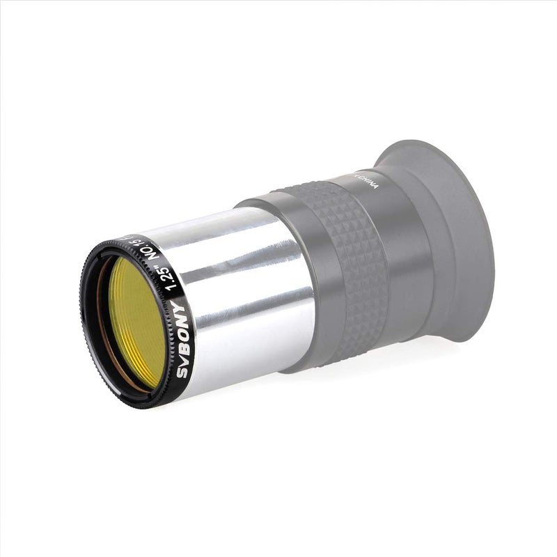 SVBONY SV127 Telescope Filter Eyepiece Filter Set 1.25 Inch for Telescope Eyepiece with Storage Case for Planetary Details Ideal Accessory - Image 5