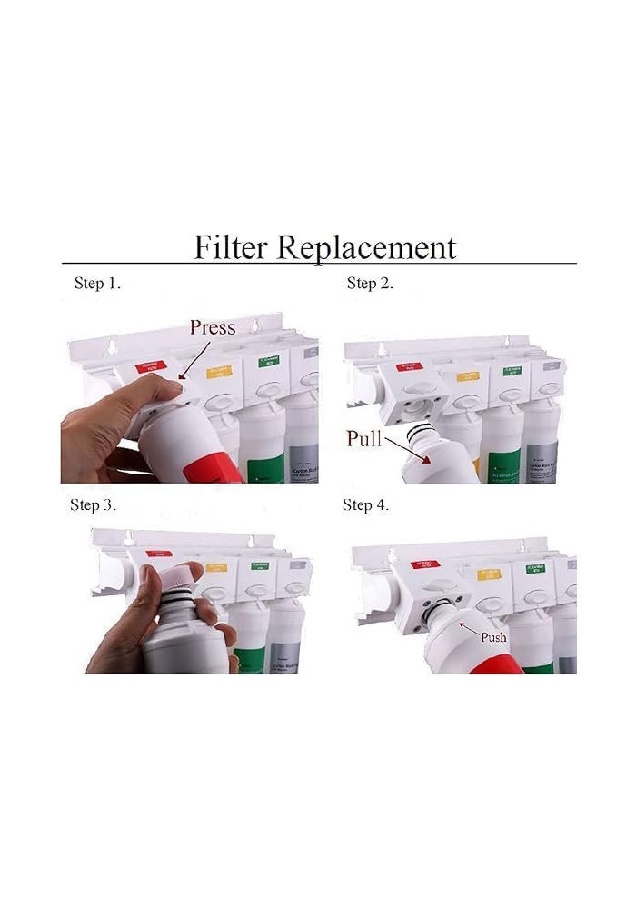 Watts Premier WP105331 RO Pure Reverse Osmosis Water Filter Replacement Kit - 50 GPD, Green - Image 3