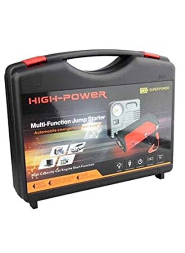 High Power Car Jump Starter Power Bank With Air Compressor  - Image 1