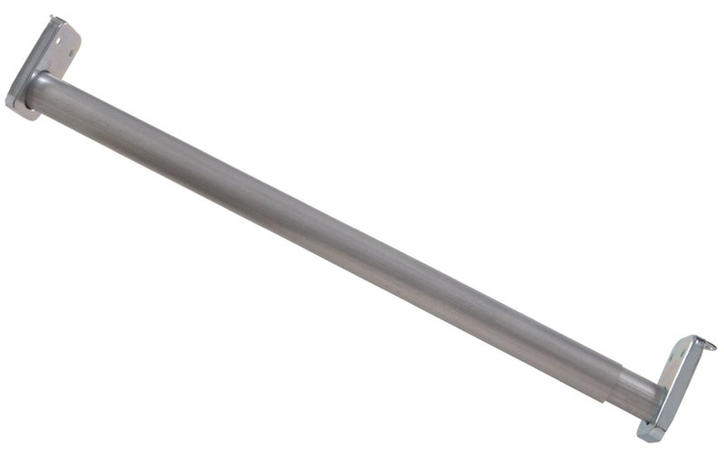 Hillman The Hillman Group 852652 30-Inch to 48-Inch Adjustable Closet Rod 1-Inch Diameter, Zinc Plated
