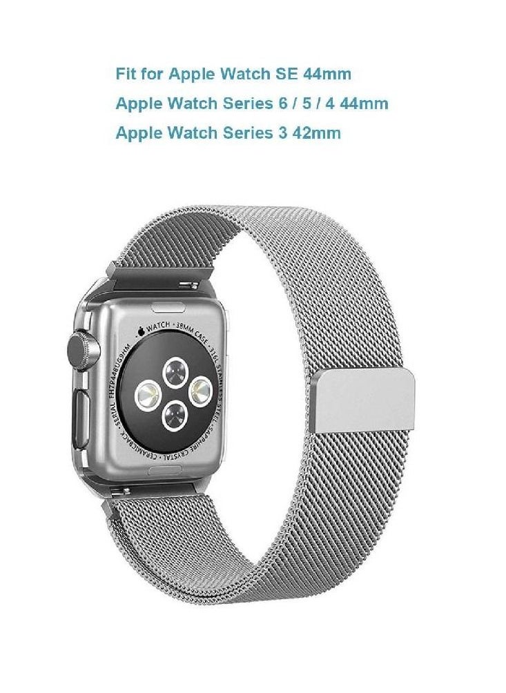 Generic - Replacement Milanese Loop Strap For Apple Watch Band 45mm 44mm 42mm - Image 1