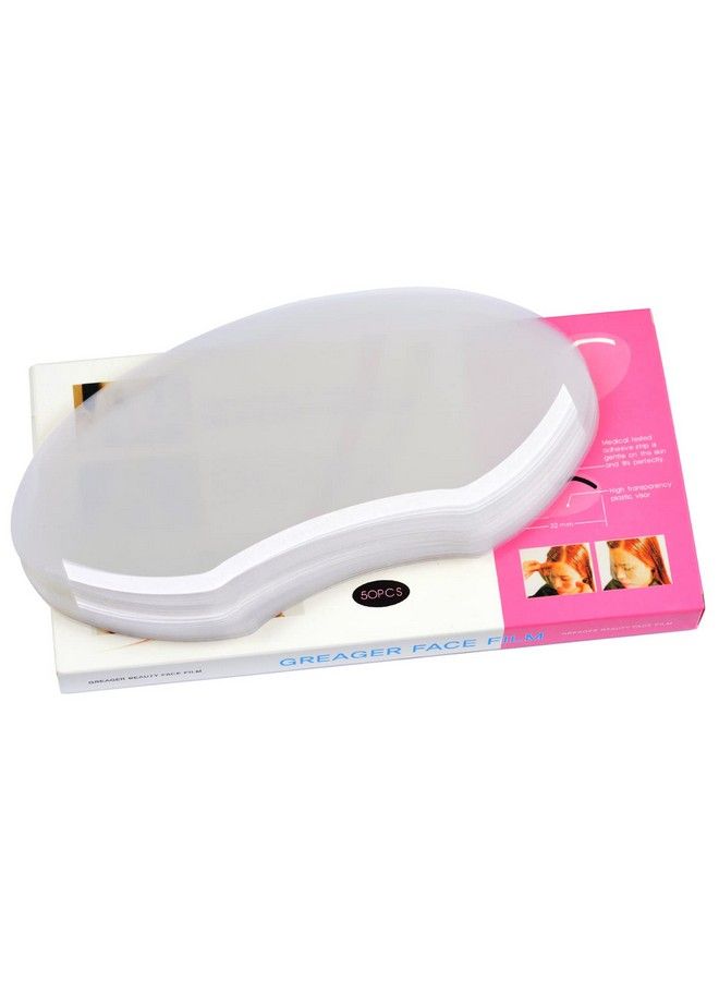 YTBYT 50 Pcs Microblading Permanent Makeup Shower Face Shields Visors Disposable Transparent Face Shield - Image 2