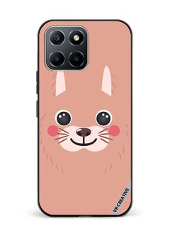 VR CREATIVE Protective Case Cover For Honor X6 Lama Cartoon Face Design Multicolour  - Image 1
