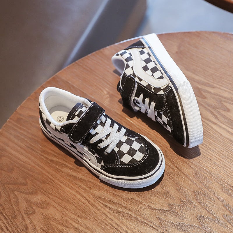 Children'S Canvas Shoes, Boys' Cloth Shoes, Girls' Sneakers, 2025 New Versatile Girls' Shoes, Young Children'S Student Shoes - Image 3