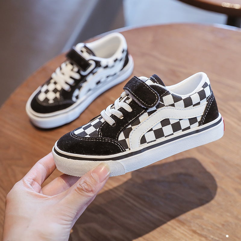 Children'S Canvas Shoes, Boys' Cloth Shoes, Girls' Sneakers, 2025 New Versatile Girls' Shoes, Young Children'S Student Shoes - Image 2