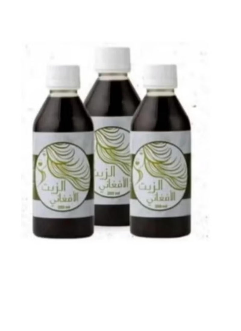 Afghan Oil - Afghan oil to lengthen and soften hair, 3 pieces - Image 1
