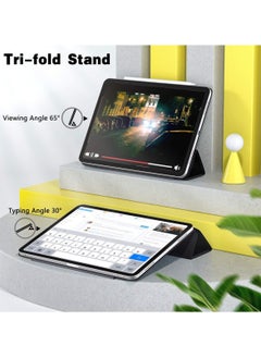 General iPad Air 11-inch (M2) 2024 Case, Powerful Magnetic Attachment, Slim Trifold Stand Case, Supports Pencil Pro and Pencil(USB-C), Auto Wake/Sleep, Durable Protection  - Image 3