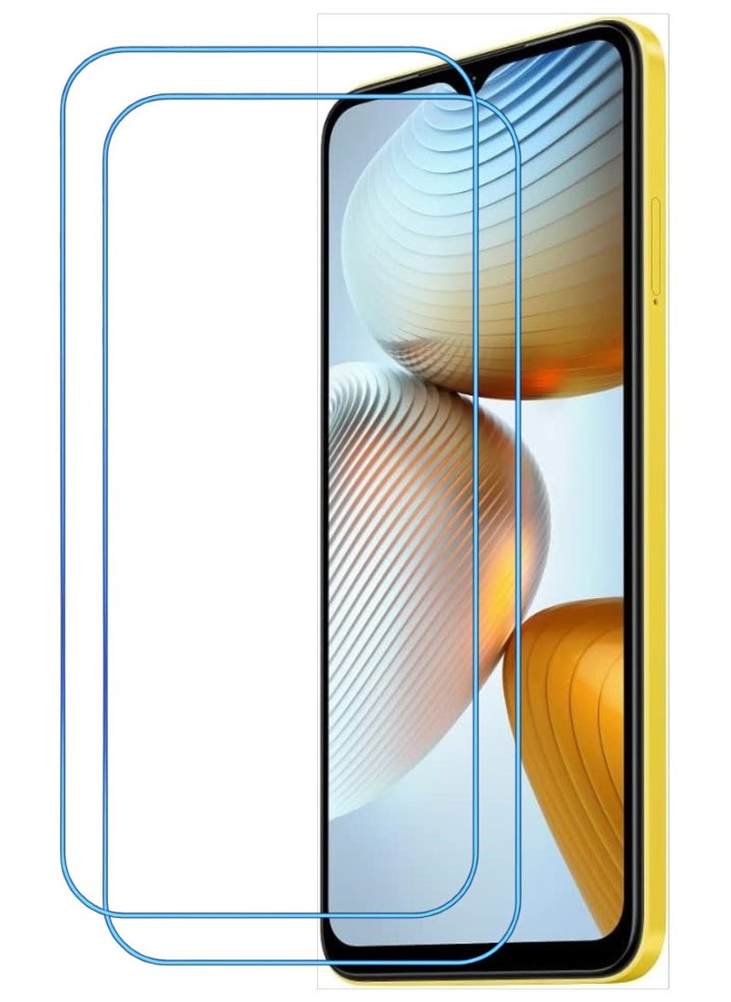 ACLIX 2 Pieces Antistatic ESD Dustproof Premium Quality High Definition Clear Tempered Glass Screen Protector Designed For Xiaomi Poco M4 5G - Image 1