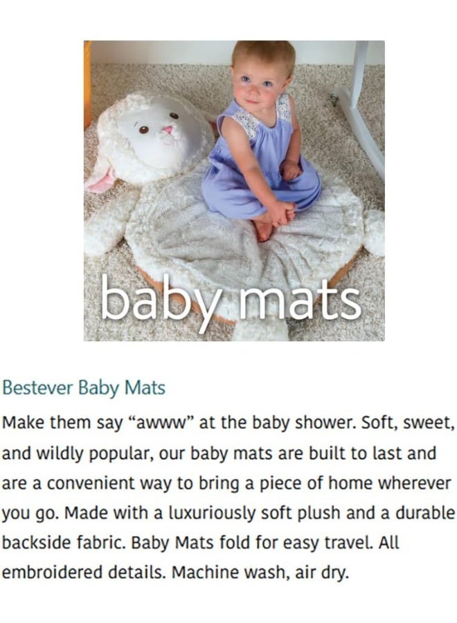 ماري ماير Bestever Baby Mat, Elephant Pink - Image 4
