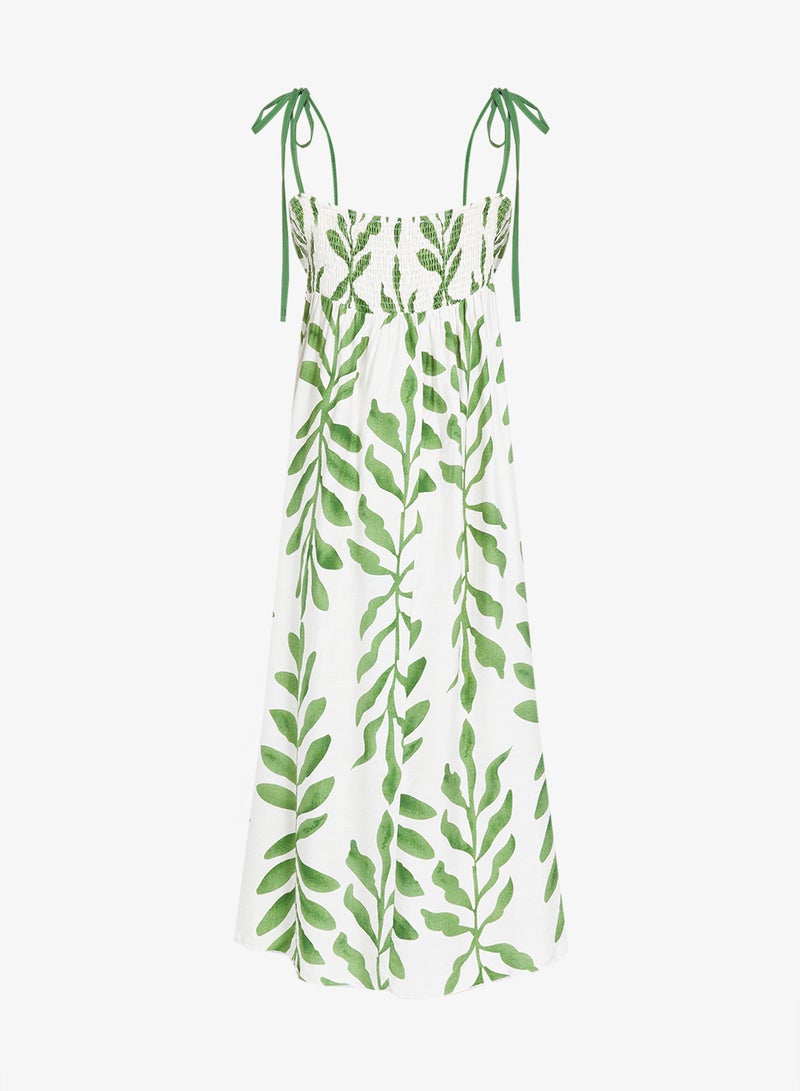 Ella Plus Tropical Print Summer Dress - Image 2