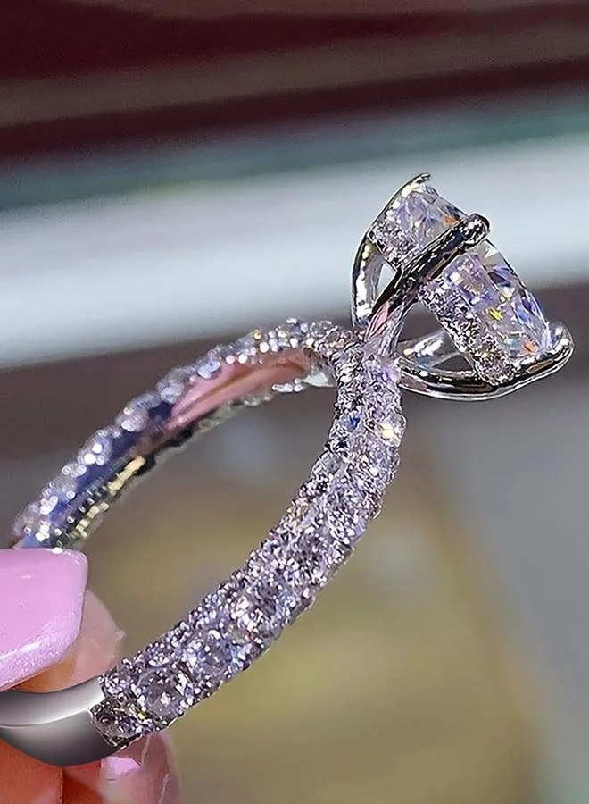تايك تو Take Two Rhinestone Embellished Ring