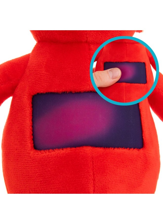 Teletubbies Po Soft Plush 8-Inch Toy With Interactive Color Changing Belly Patch