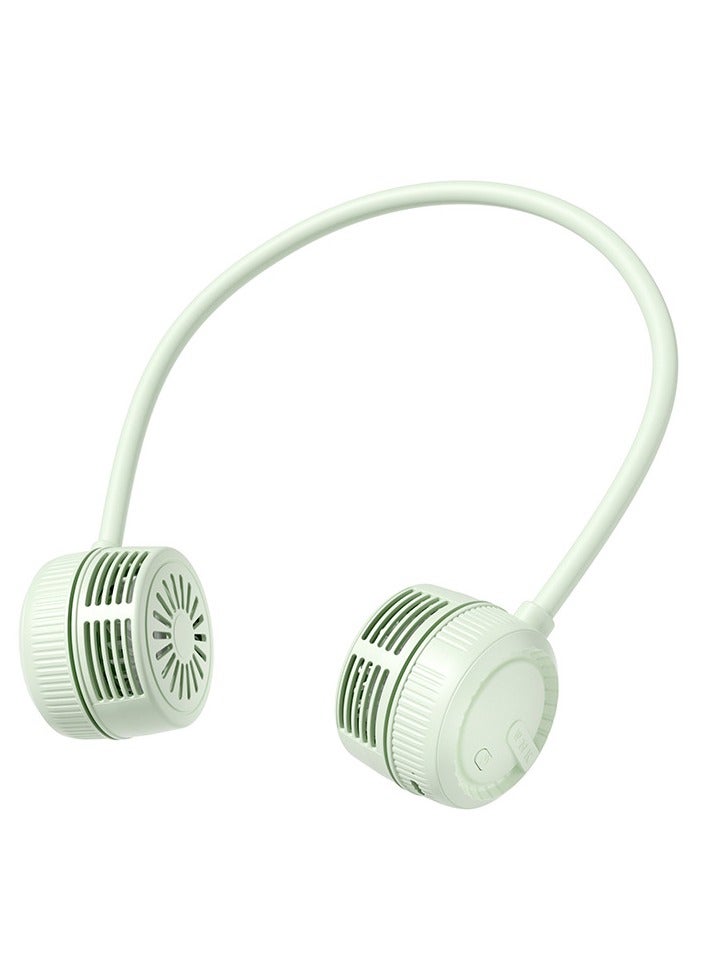 إسكدنيا مروحة الرقبة المحمولة ، مروحة شخصية طاقة الرياح العاتية ، يمكن أن ترتدي مراوح كتم ، شحن ، شحن ، 3 -gear قابلة للطي معلقة مناسبة للعائلة ، المكتب ، السفر ، التمارين ، إلخ ، إلخ. - Image 1