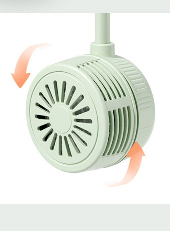 إسكدنيا مروحة الرقبة المحمولة ، مروحة شخصية طاقة الرياح العاتية ، يمكن أن ترتدي مراوح كتم ، شحن ، شحن ، 3 -gear قابلة للطي معلقة مناسبة للعائلة ، المكتب ، السفر ، التمارين ، إلخ ، إلخ. - Image 2