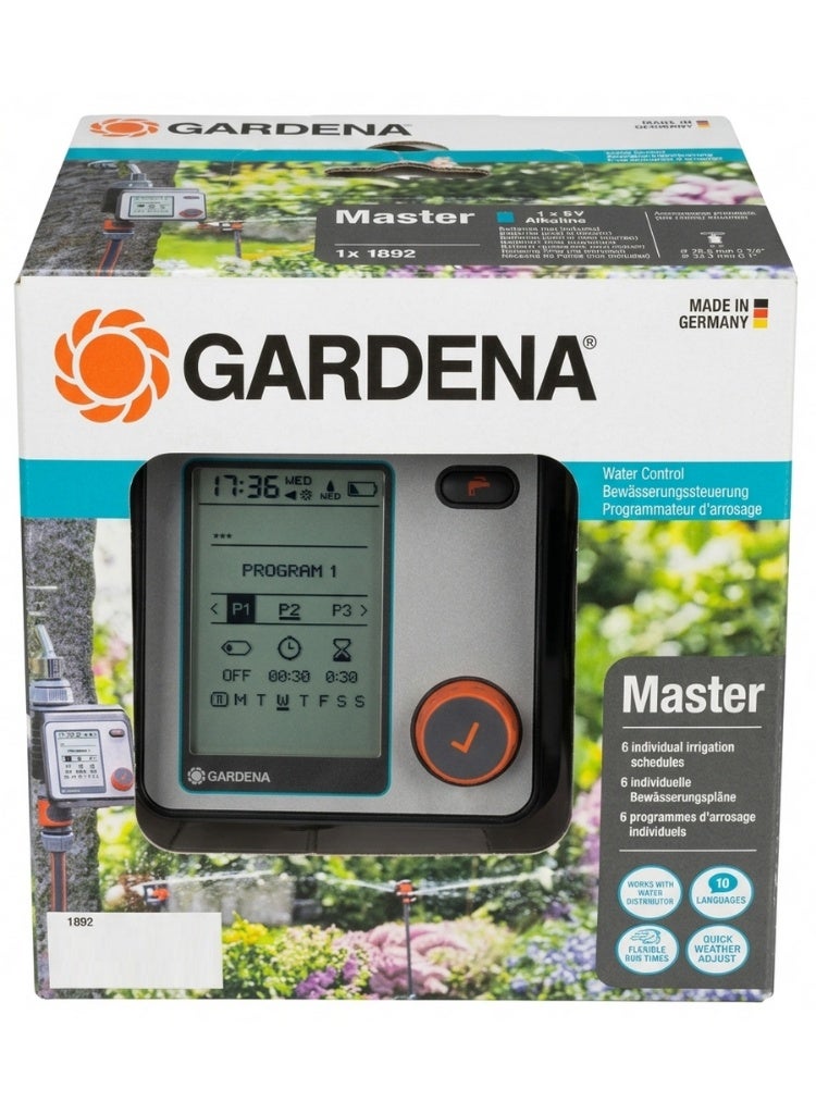 GARDENA Full Control Water Timer Includes Hose Connector Automatic And Water Saving Watering - Image 1