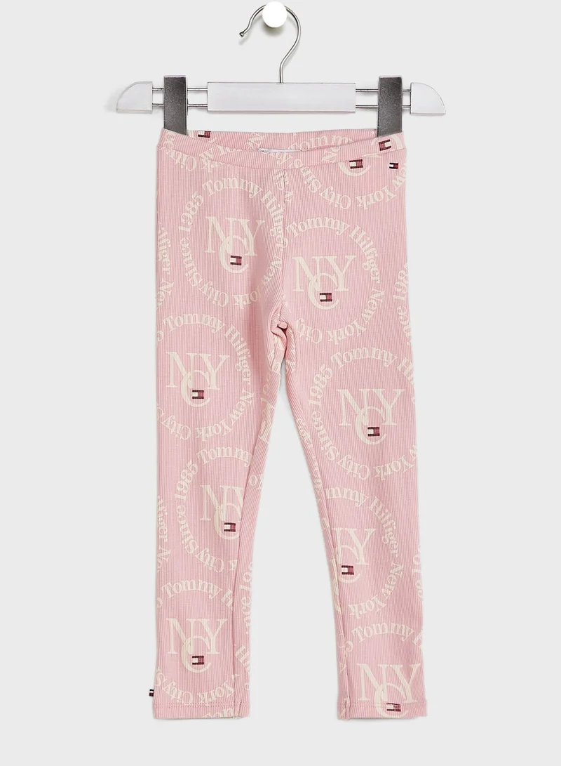 TOMMY HILFIGER Kids Printed Leggings