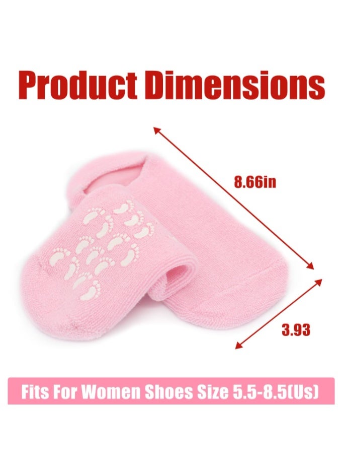 Gel socks - silicone socks are specially designed to care for and moisturize the heels of the feet and eliminate cracks in the skin. - Image 2