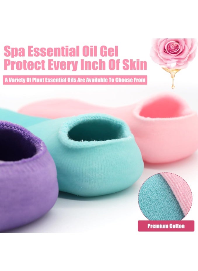 Gel socks - silicone socks are specially designed to care for and moisturize the heels of the feet and eliminate cracks in the skin. - Image 5