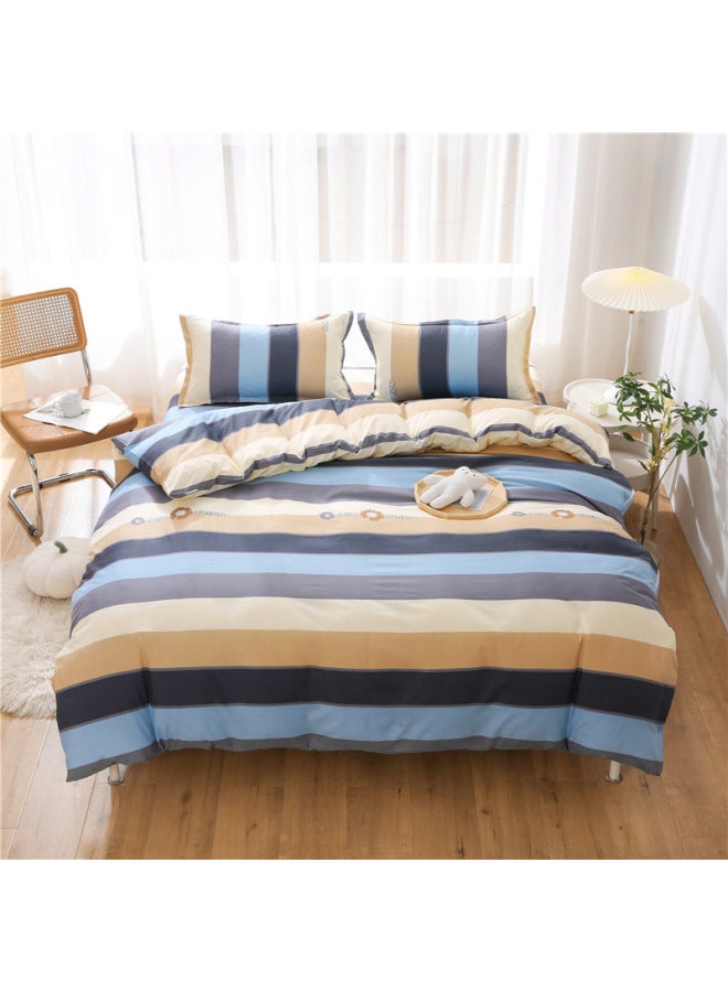 غطاء لحاف خريف وشتاء قطعة واحدة. م/م لحاف فردي لسكن الطلاب، مقاس مزدوج، لون:لويزي، المواصفات: غطاء لحاف 200×230 سم - Image 1