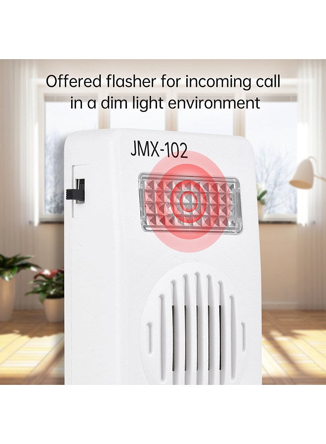 GAOHOU Telephone Ringer Amplifier Strobe Light Flasher Bell Extra-Loud Telephone/Phone Ringer - Image 5