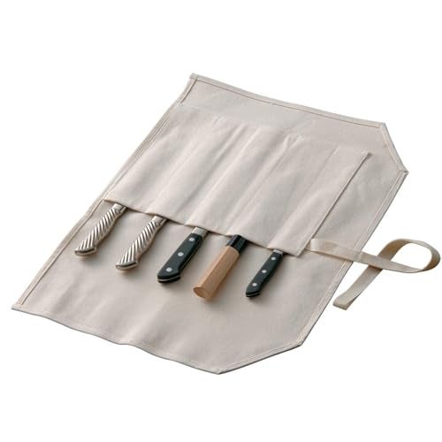 Tojiro Japanese Tojiro Canvas Knife Pocket F-359 Carry Case For Chef's Knives - Image 2