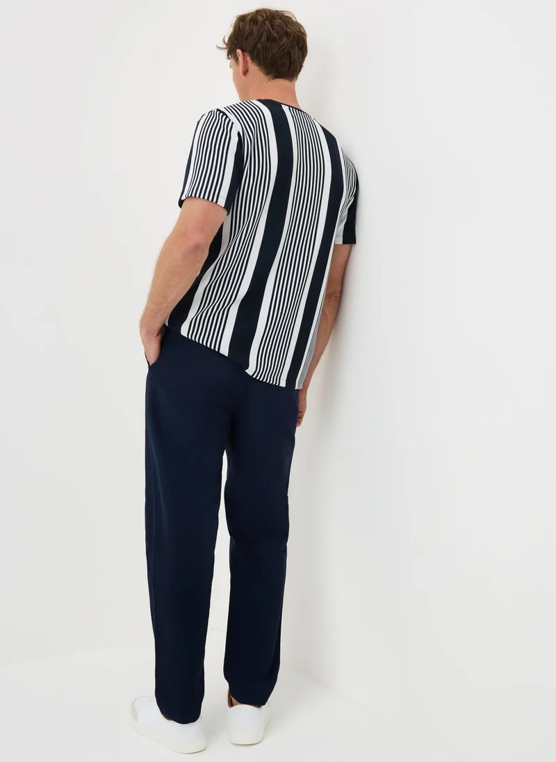 Matalan Navy Canvas Chinos