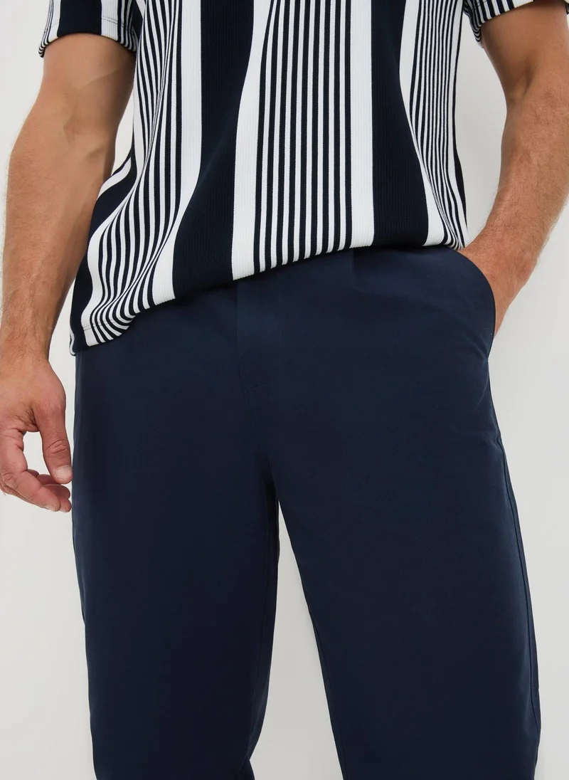 Matalan Navy Canvas Chinos