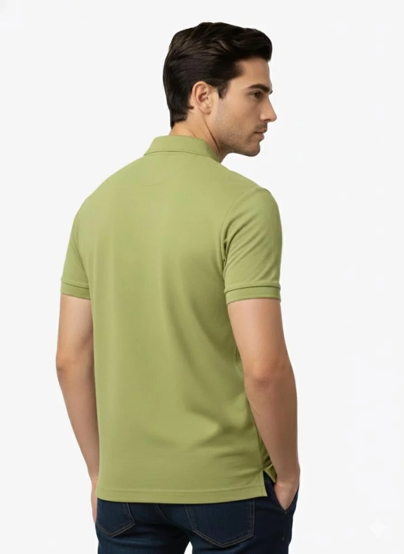 NAUTICA  Men's Short Sleeve Solid Polo for Men | Best Price UAE